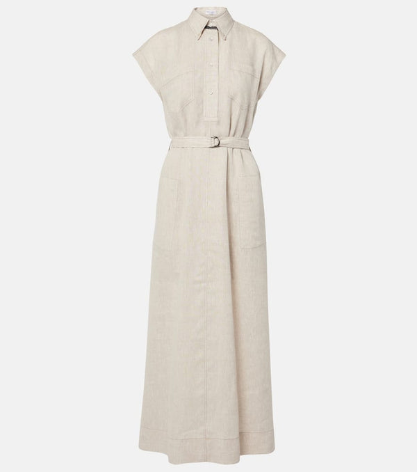 Brunello Cucinelli Linen maxi dress