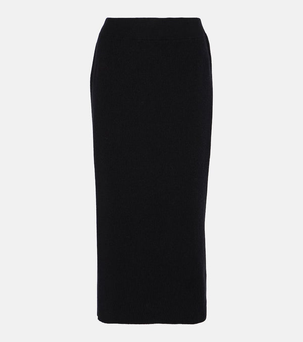 Brunello Cucinelli Wool, cashmere and silk midi skirt