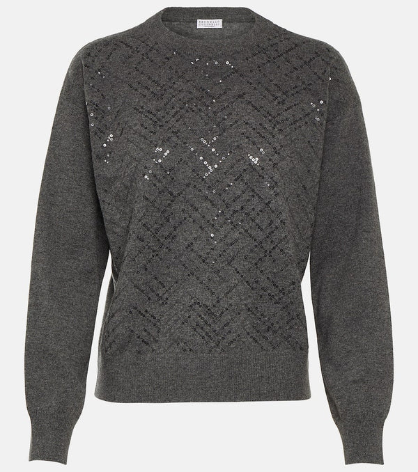 Brunello Cucinelli Wool, cashmere and silk sweater