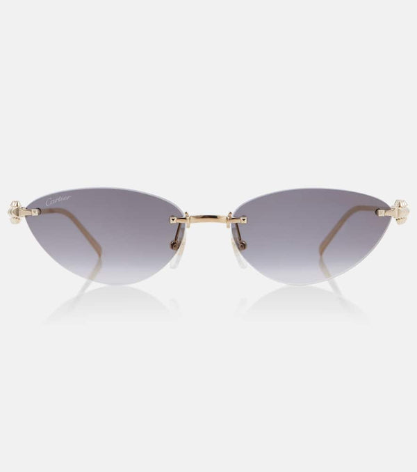 Cartier Eyewear Collection Clash De Cartier cat-eye sunglasses