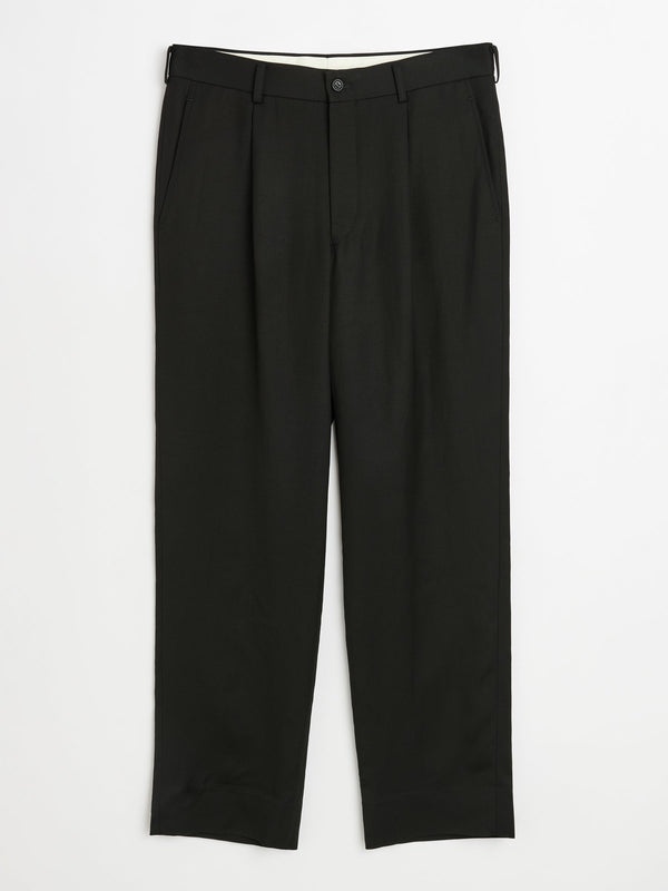 Comme des Garçons Homme Plus Rayon Linen Twill Pants Black