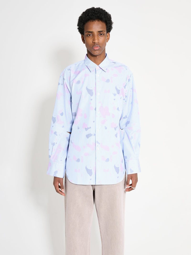 Comme des Garçons Shirt Spray Paint Shirt Stripe