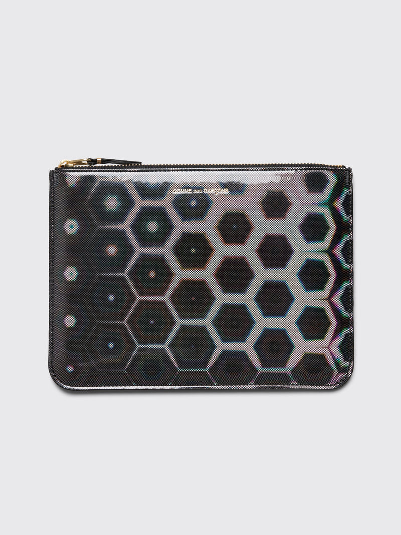 Comme des Garçons Wallet SA5100 Black Rainbow