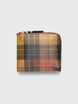 Comme des Garçons Wallet SA3100 Lenticular Tartan Red / Yellow