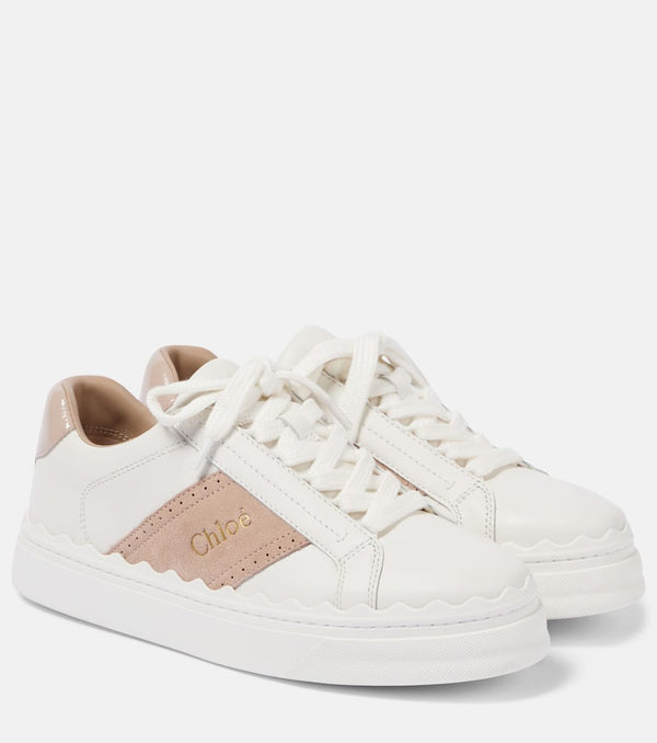 Chloé Lauren leather sneakers