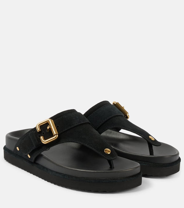 Chloé Nil suede thong sandals