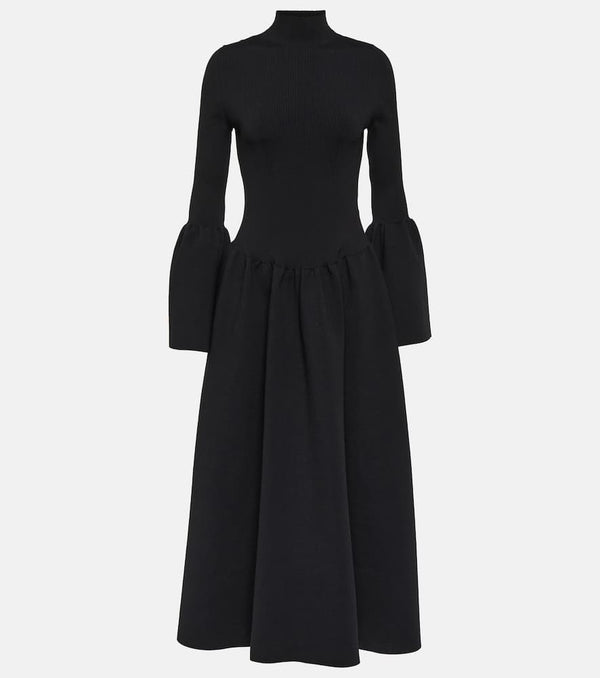 Chloé Wool-blend midi dress