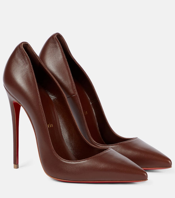 Christian Louboutin So Kate 120 leather pumps