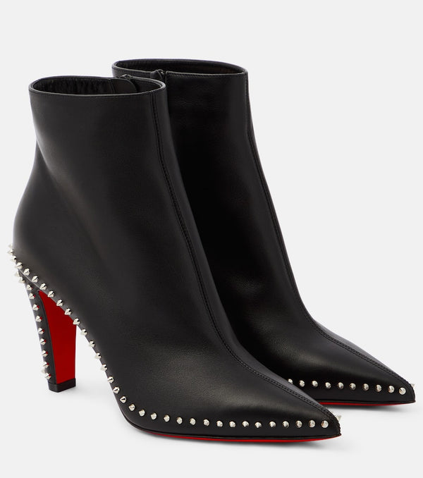 Christian Louboutin Vidura studded leather ankle boots