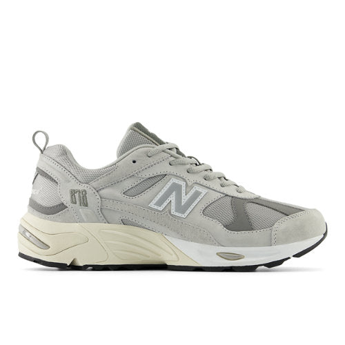 New Balance 878 in Grey Beige Black Suede Mesh