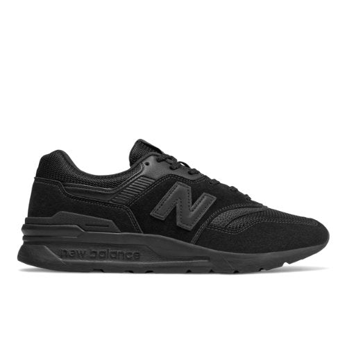 New Balance Men's 997H in Black Suede/Mesh, 