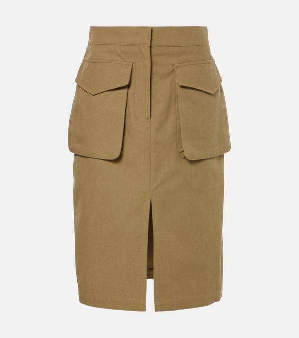 CO Cotton cargo skirt