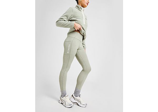 Columbia Hike Rib Leggings  Green