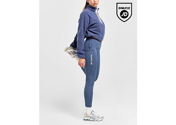 Columbia Hike Rib Leggings  Navy