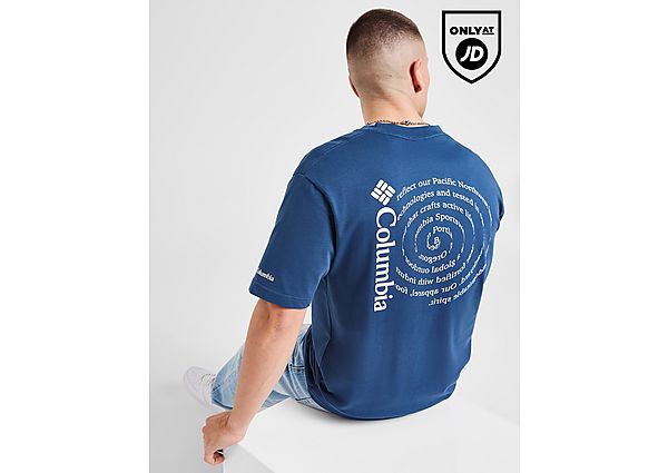 Columbia Scott T Shirt  Blue