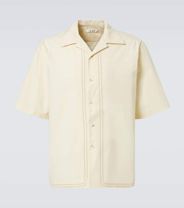 Commas Cotton bowling shirt