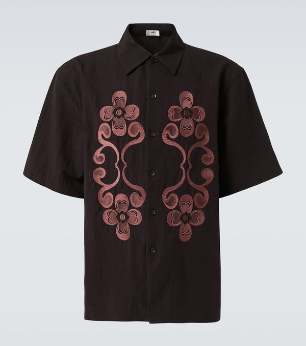 Commas Reflection embroidered shirt