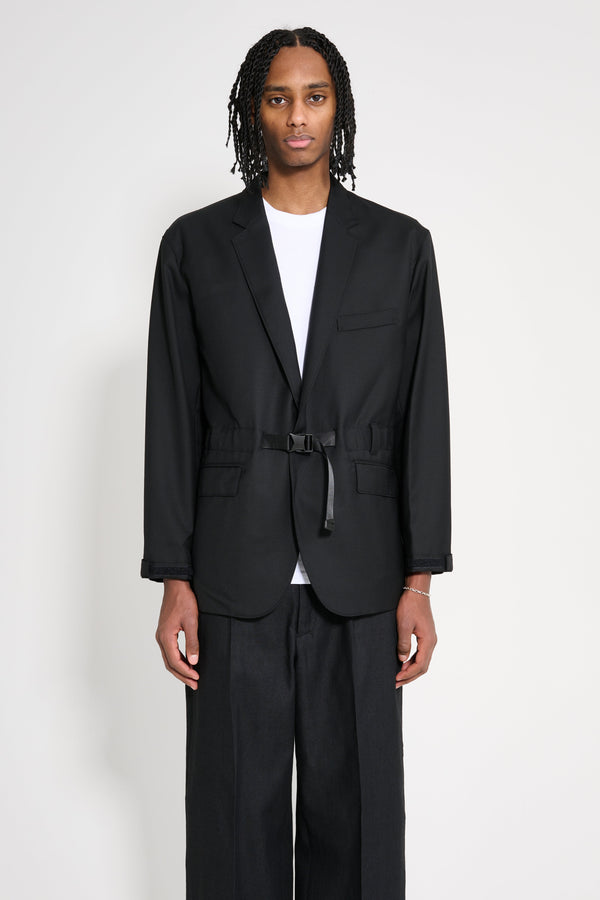 Comme des Garçons Homme Belted Jacket Black