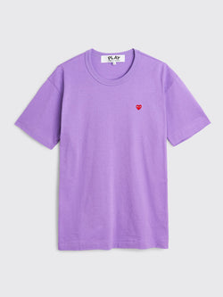 Comme des Garçons Play Mini Heart T-shirt Purple