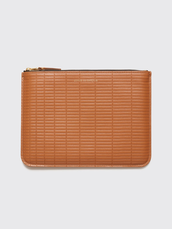 Comme des Garçons Wallet SA5100 Brick Line Beige