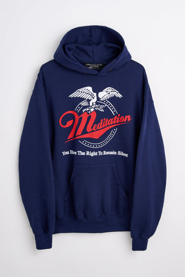 Connie Costas Meditation Hoodie Navy