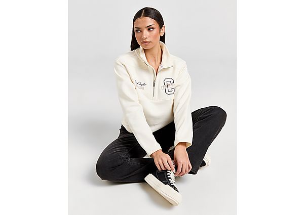 Converse Chuck Taylor Retro 1/4 Zip Sweatshirt  White