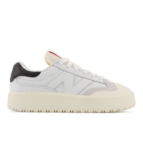 New Balance CT302 in White Black Leather