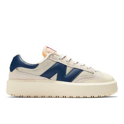 New Balance CT302 in Beige Blue Suede Mesh