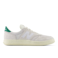 New Balance T500 in Grey Green White Leather