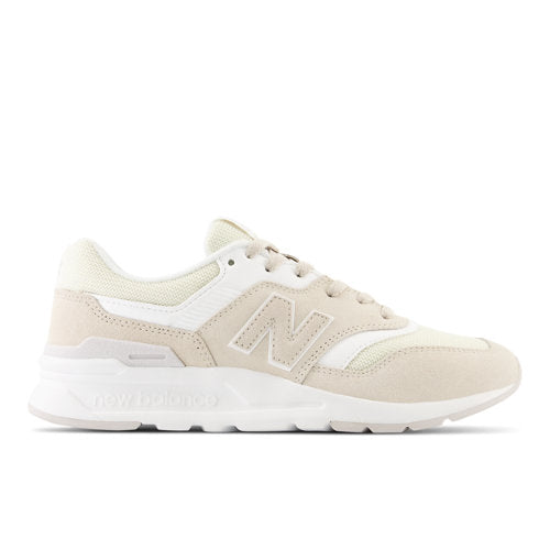 New Balance Women's 997H in Grey/White Suede/Mesh, Narrow