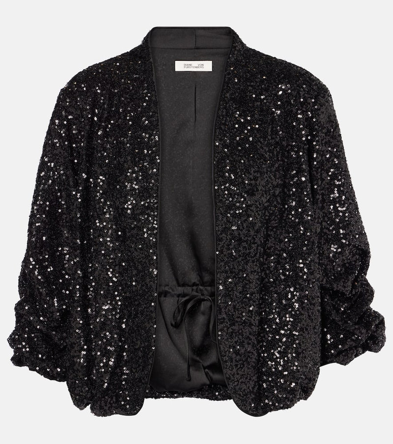 Diane von Furstenberg Laredo sequined jacket