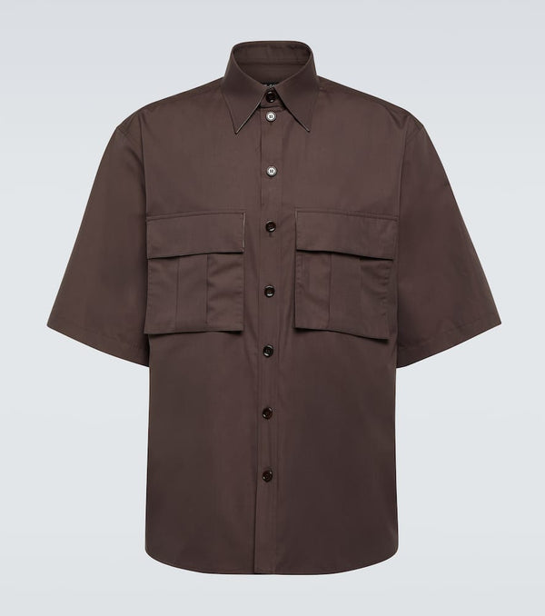 Dolce & Gabbana Cotton and silk poplin shirt