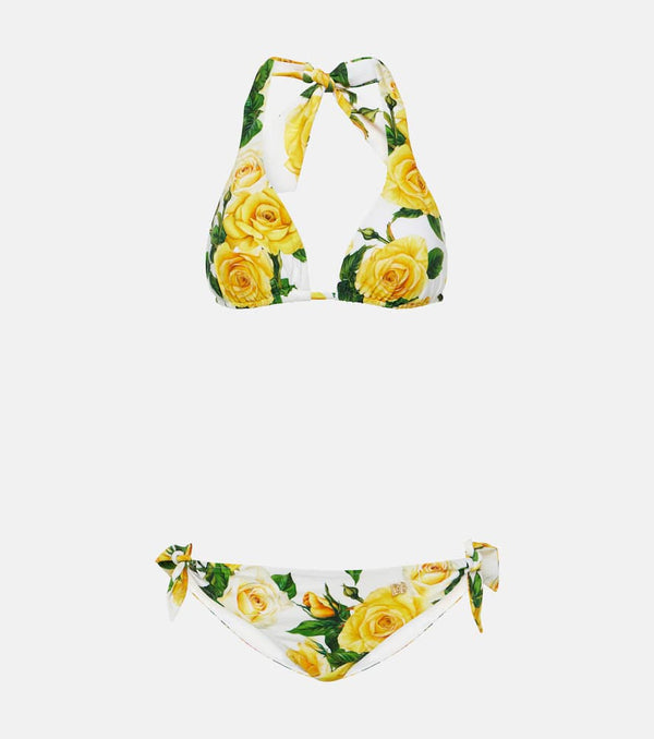 Dolce & Gabbana Floral bikini