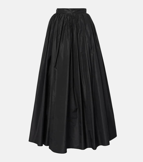 Dolce & Gabbana Gathered silk maxi skirt