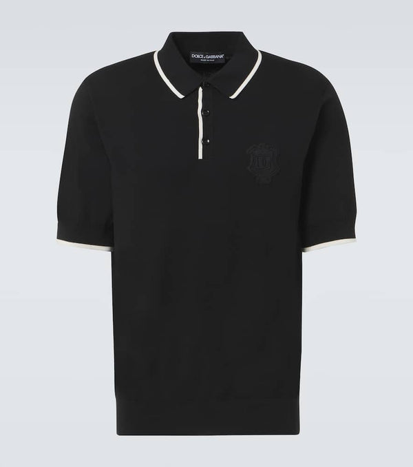 Dolce & Gabbana Logo cotton polo shirt