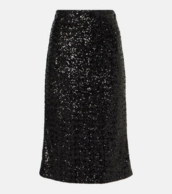 Dolce & Gabbana Sequined midi skirt