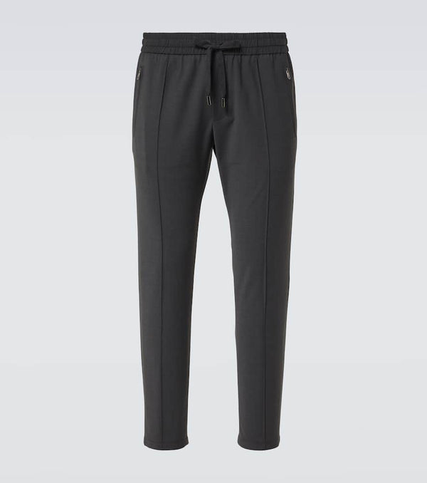 Dolce & Gabbana Wool-blend straight pants