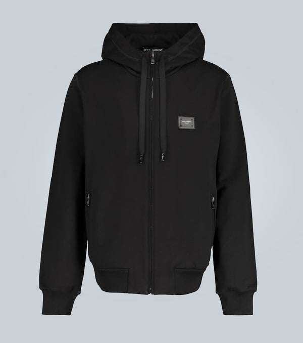 Dolce & Gabbana Zip-up hooded sweatshirt