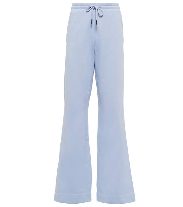 Dorothee Schumacher Cotton flared sweatpants