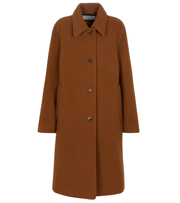 Dries Van Noten Double-face wool-blend coat