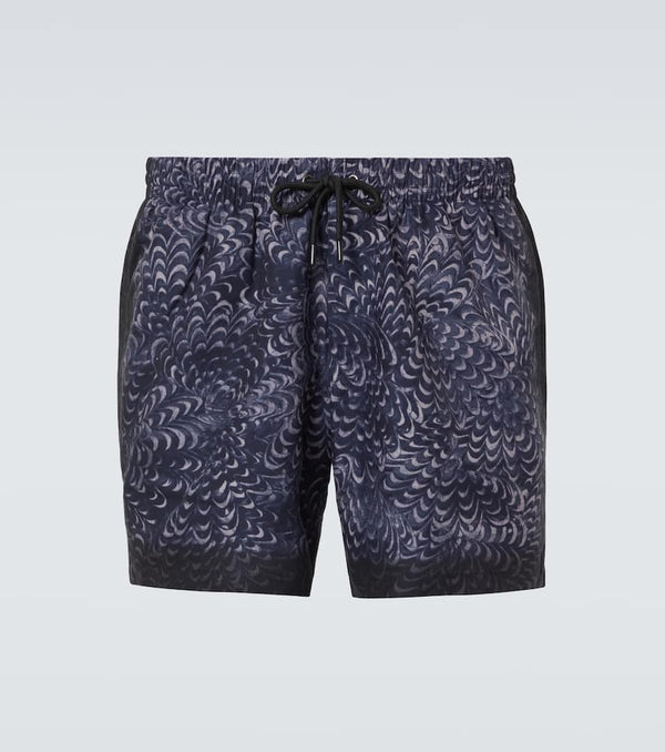 Dries Van Noten Printed swim trunks