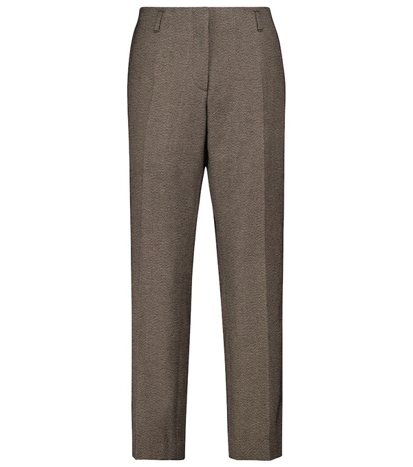 Dries Van Noten Straight tweed pants