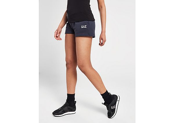 EA7 Emporio Armani Logo Fleece Shorts  Navy