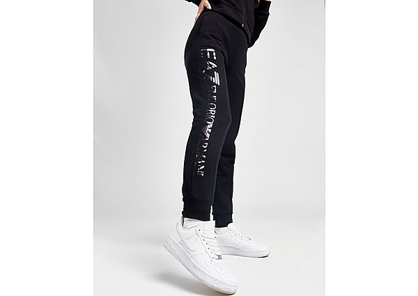 EA7 Emporio Armani Logo Joggers  Black