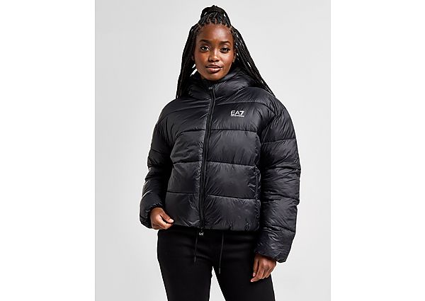 EA7 Emporio Armani Shine Padded Jacket  Black