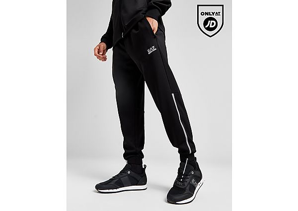 EA7 Emporio Armani Ventus Reflective Track Pants  Black