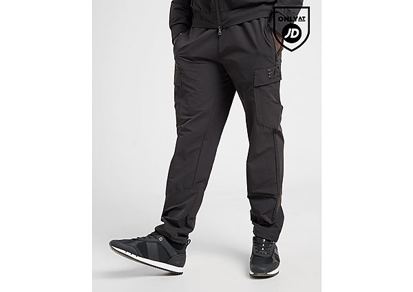 EA7 Emporio Armani Woven Tech Cargo Pants  Black