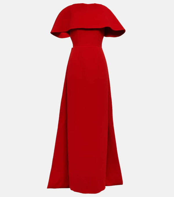 Emilia Wickstead Liza cape gown