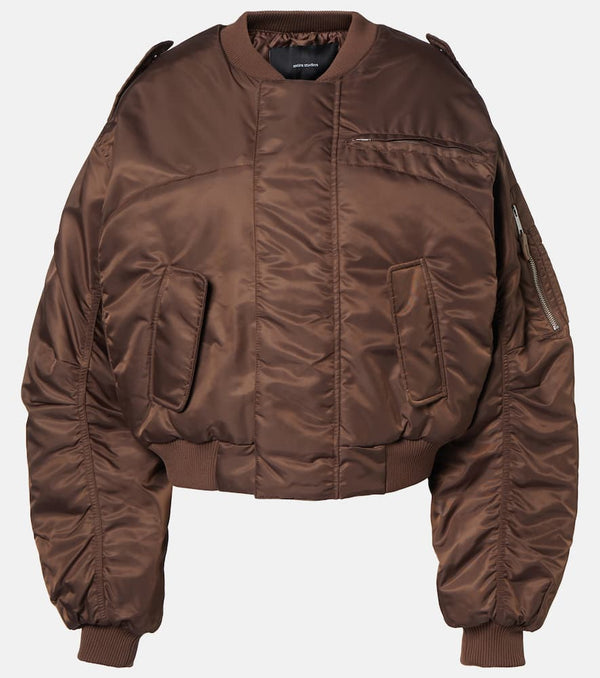 Entire Studios Cropped bomber jacket