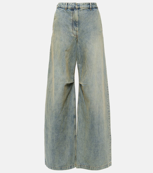 Entire Studios Dem high-rise wide-leg jeans